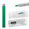 WOLAYI 14U 30pcs Microblading Needles Nano 0.15mm-Thinnest Blade On The Market, Permanent Makeup Manual Eyebrow Tattoo Needlewith Expiration Date and Lot Number (Green 14U.15) view 1