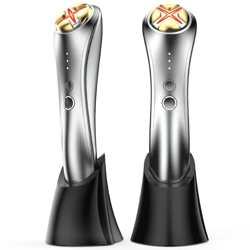 NORLANYA BEAUTY EQUIPMENT Facial Skin Tightening Machine Face Massager LED Skin Rejuvenation Device, 2023 New, Stainless Steel Shell