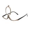 Aisi Women Magnifying Makeup Glasses Eye Make Up Spectacles Flip Down Lens Folding Cosmetic Glasses view 2
