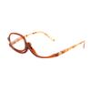 Aisi Women Magnifying Makeup Glasses Eye Make Up Spectacles Flip Down Lens Folding Cosmetic Glasses view 1