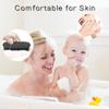3 Pack Silicone Body Scrubber, Soft Silicone Loofah Exfoliating Body Scrubber, Silicone Body Brush Bath Shower Scrubber for Body, 2 in 1 Bath and Shampoo Wash Brush for Skin Exfoliation Men Women view 4