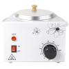 600ML Wax Warmer for Hair Removal, Professional Waxing Heater Pot with Adjustable Temperature for Women Men, with 20 Wooden Wax Sticks view 1