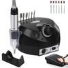 Electric Nail Drill Machine 30000RPM Nail Efile Professional Nail File Kit for Acrylic, Gel Nails, Manicure Pedicure Polishing with 6 Drill Bits and Sanding Bands view 1