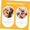 FRCOLOR 4pcs Nail Art Paint Pens Fine Tip Nail Graffiti Tools for Home Salon Use Includes for Drawing Dots Lines Patterns view 2
