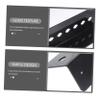 FOMIYES Hair Stylist Shear Holder Salon Scissor Storage Modern Design Scissor Rack Space-saving view 3