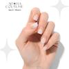 Adora Couture Semi Cured Gel Nail Strips with 30 Pieces - Salon Quality Manicure Kit for Women Easy Application Wraps Includes Prep Pads Nail File Wooden Stick, UV Light Required (Milky Peach) view 4