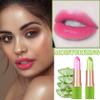 2 PCS Jelly Crystal Aloe Vera Lipstick,Magic Temperature PH Color Changing Lipstick Tinted Lip Balm Long Lasting Waterproof Nourishing Lip Gloss Lip Tint Stain Glossy Mood Lipstick Set for Women view 2