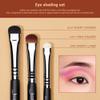 Jessup Eyeshadow Brush Set 12pcs Eye Makeup Brushes Set Professional Premium Sythetic Eye Shadow Blending Smoky Shader Concealer Brush Black T339 view 3