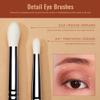 Jessup Eyeshadow Brush Set 7pcs Fluffy Eye Makeup Brushes for Eye Shadow Blending Shader Crease Concealer Black T334 view 4