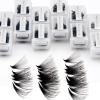 1200 Fans Lash Extension Premade Fans Eyelash Extensions 9-20mm Mixed 20D Eyelash Extension C Curl Pointed Base Volume Lash Extensions Handmade Lash Extensions(1200PCS-20D-0.07-C, 9-20mm mixed tray) view 1