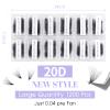 1200 Fans Lash Extension Premade Fans Eyelash Extensions 9-20mm Mixed 20D Eyelash Extension C Curl Pointed Base Volume Lash Extensions Handmade Lash Extensions(1200PCS-20D-0.07-C, 9-20mm mixed tray) view 4