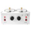 Adoture 1.2L Double Wax Warmer Machine for Hair Removal, Professional Electric Wax Heater with Adjustable Temperature, Including 40PCS Wooden Wax Sticks view 1