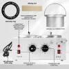 Adoture 1.2L Double Wax Warmer Machine for Hair Removal, Professional Electric Wax Heater with Adjustable Temperature, Including 40PCS Wooden Wax Sticks view 3