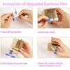 AIYUENCICI Disposable Eyebrow Tattoo Plastic Wrap Preservative Film with Microblading Kit for Lip Blush, Eyebrow Lamination Lash Lift Permanent Make Up Cling Cover Tape Roll Transparent 2 Pack view 4