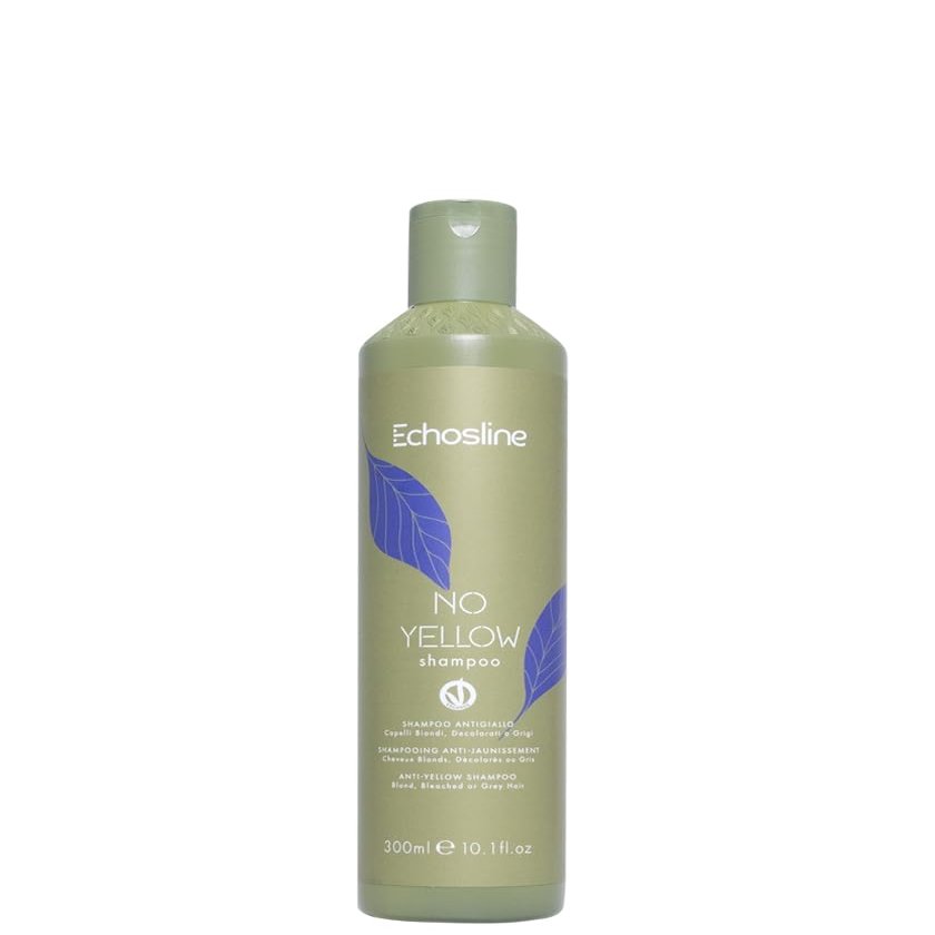 Echosline Anti-Yellow Hair Shampoo Neutralizes Brassy Tones - 300 ml. / 10.1 fl.oz.