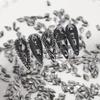 HNUIX Nail Rhinestones - 300pcs Crystals Black, Multiple Shape Gems, Flat Back Rhinestones, for Nail Art view 4