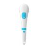 GIENEX USB Silicone Body Scrubber, Charge Electric Long Handle Rotating Bath & Exfoliating Body Brushes Waterproof Facial Face Shower Brush Devices with 5 Brush Heads Deep Cleansing view 1