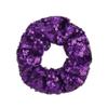 12 Pcs Sequin Scrunchies Bridesmaid Scrunchy Elastics Ponytail Holders Hair Wrist Ties Bands Cloth Scrunchies for Show Gym Dance Party Club Girl Women view 3