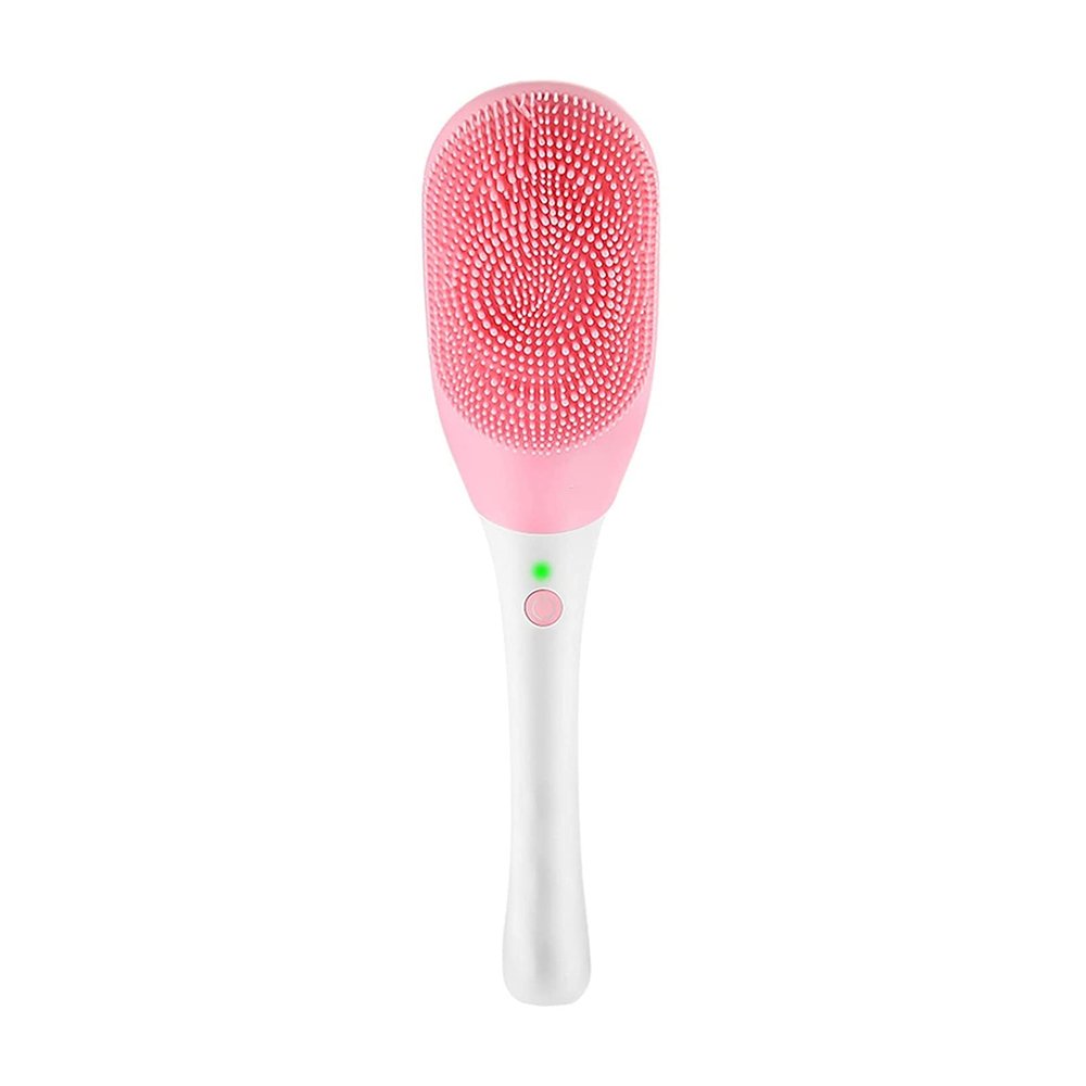 GIENEX Electric Bath Brush USB Charge Shower Brush Long Handle Bath & Body Brushes Waterproof Massage Brush Clean Exfoliating Improve Circulation