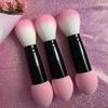 3PCS Makeup Brushes, Synthetic Foundation Face Brush Eyeshadow Kit, Makeup Brush Set For Women Girls, Pink view 1