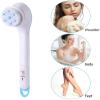 GIENEX Electric Bath Brush Body Brush with 5 Attachments,360Free Rotate Soft Exfoliating Brush Head for Shower view 3