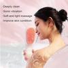 GIENEX Electric Shower Brush Rechargeable Rotating Long Handle Back Scrubber Suitable for Body Cleansing Exfoliation Waterproof and Non-Slip of Brush Heads view 2