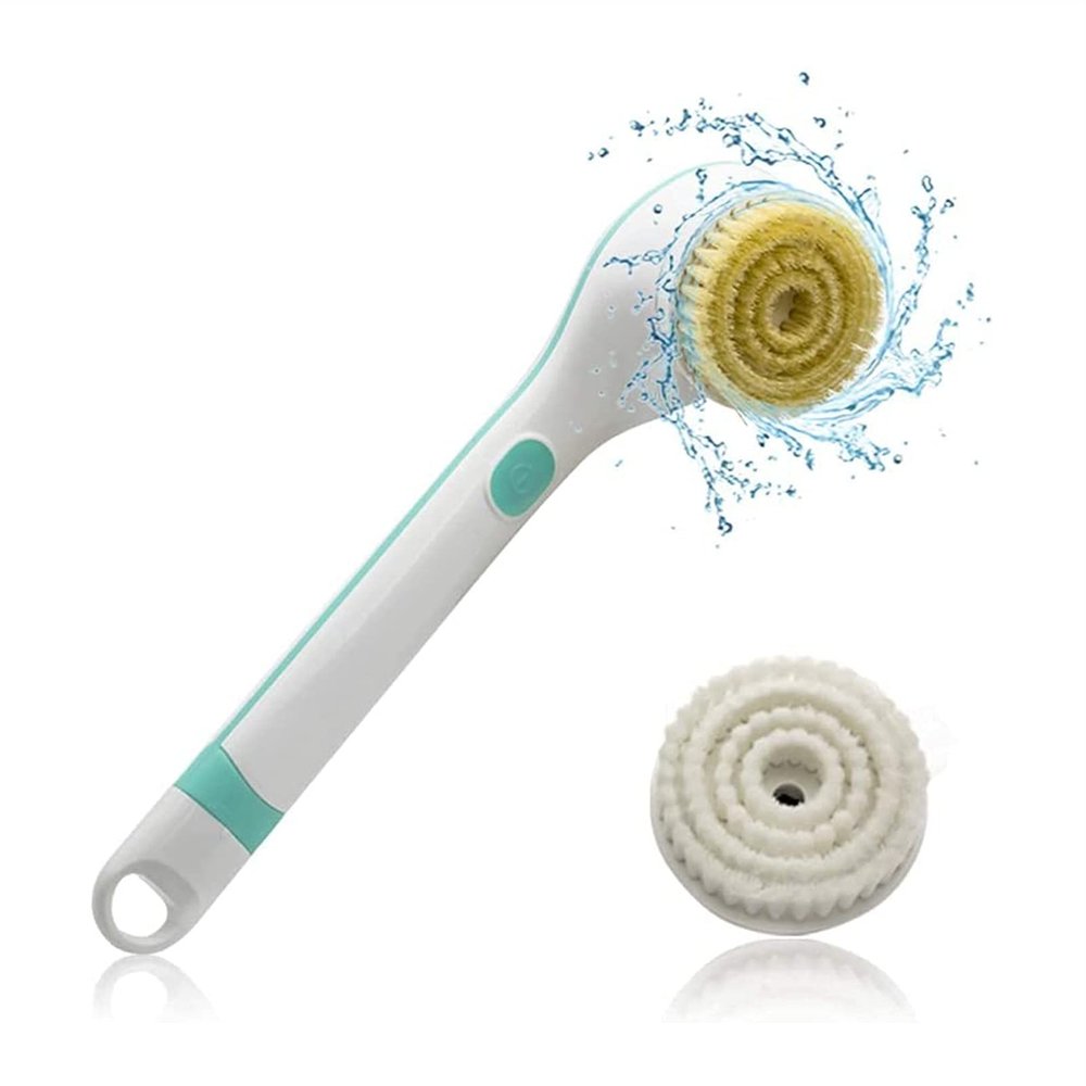GIENEX Shower Brush Shower Head Back Brush Shower Cleaning Brush Long-Handled Shower After Brush Shower Hair Brush