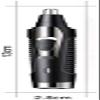 GIENEX Ear and Nose Hair Trimmer Clipper - Professional Painless Ear and Facial Hair Trimmer for Men and Women, Rechargeable, Waterproof Dual Edge Blades for Easy Cleansing view 2