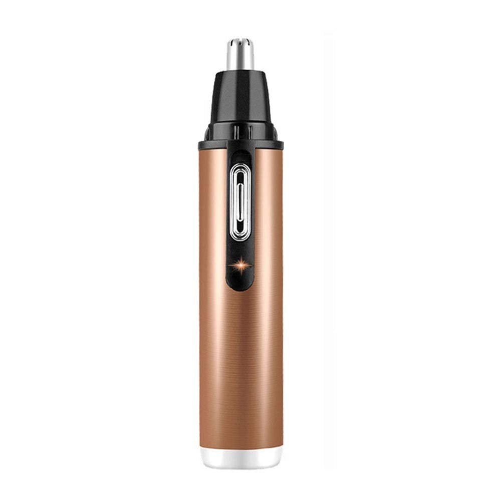 GIENEX Professional Nose Ear Hair Trimmer for Men Women, Electric Nostril Nasal Hair Clippers Trimmers, Waterproof, Mute Motor, Wet/Dry, Professional Painless Eyebrow and Facial Hair Trimmer, Chargeab