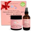 Belly Bundle by Irene Organics - Organic Belly Butter and Oil for Pregnancy Stretch Mark Prevention and Treatment - Award Winning Skincare For Pregnancy and Postpartum - Mother's Day Gift Set (Large) view 1