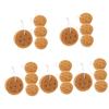 minkissy 20pcs Exfoliating Shower Sponge Soft Ergonomic Body Wash Loofahs for for All Skin Types for view 1