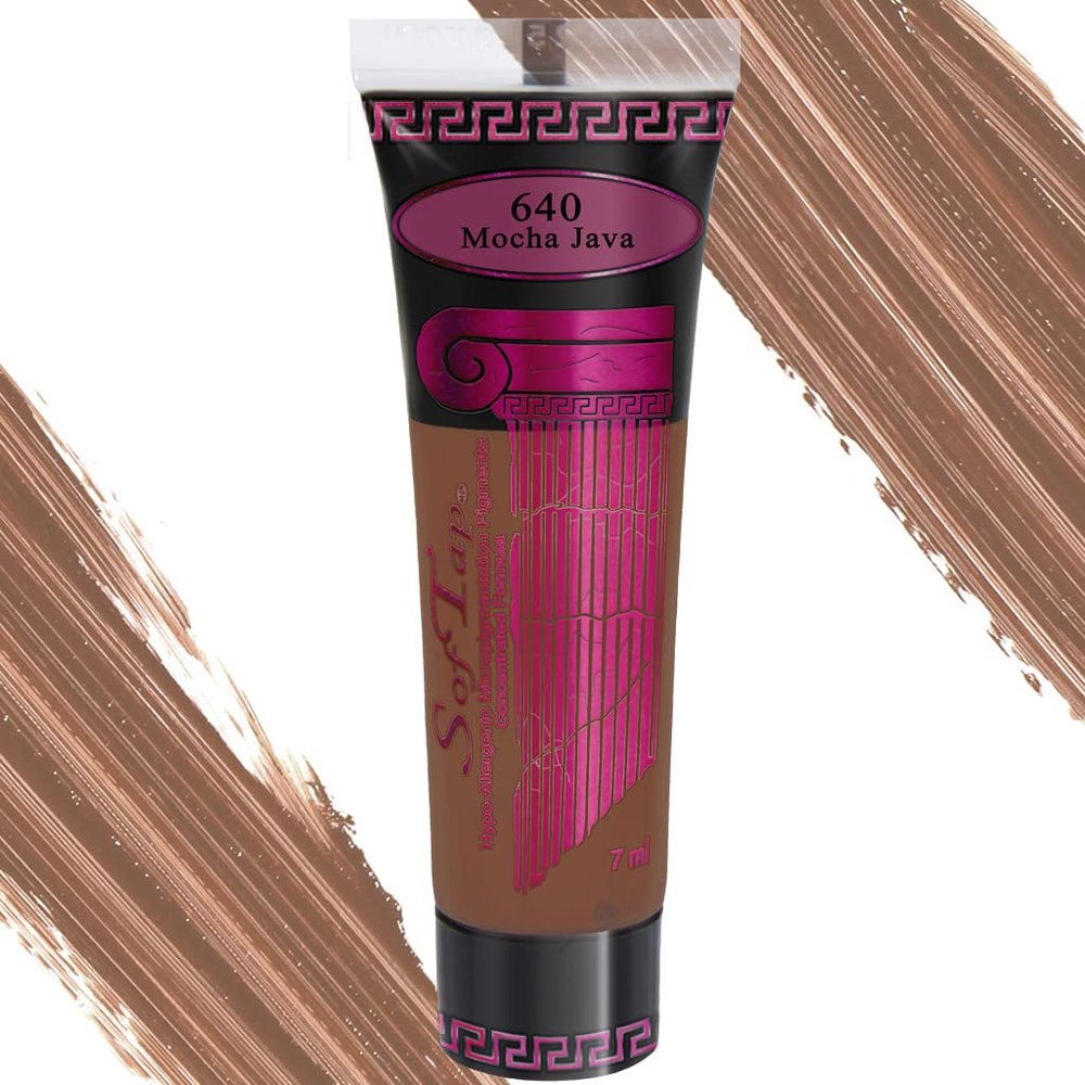 SofTap Permanent Makeup Mocha Java PMU Advanced: 3d areola, Pink, Mauve, Brown, nipple, breast, port wine stain, old PMU restore, Shading gorgeous Professional Cosmetic Tattoo, Vegan, Cruelty Free, EU Compliant, Gluten Free, Paraben Free, Sulfate Fre