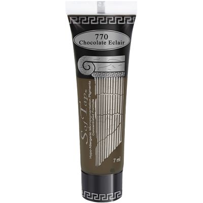 SofTap Chocolate Eclair Permanent Makeup PMU eyeliner, eyes, lash enhancement, smokey, soft, solid, cat eye, winged eyeliner, bold, special FX effects ash brown (Chocolate Eclair)