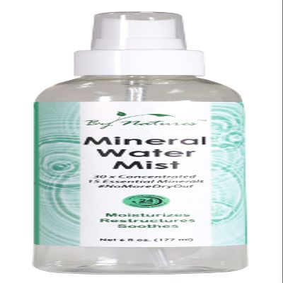 By Natures Mineral Water Mist - 6 oz