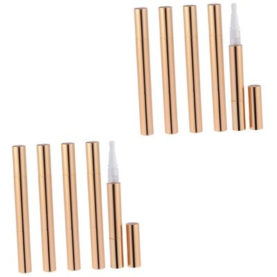 minkissy 10pcs Nail Polish Rotate Pen Lip Gloss Tubes Lip Gloss Containers Liquid Foundation Bottle Dispenser Bottle