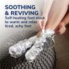 Dr. Scholl's Tired, Achy Feet Soothing & Reviving Foot Mask, 3 Pair, Warming Booties view 2