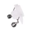 TorSor 5 Pack Hair Clippers Tension Spring Cam follower Fixing Swing Head Guide Block Plastic Tongue Motor Eccentric Shaft Wheel Fit for WahL Magic Clip 8148/8504/8591/1919 Repair Replacement view 4