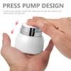 FRCOLOR 4pcs Airless Pump Lotion Dispenser Travel-friendly Cosmetic Containers for Creams and Serums Bottles for Easy Filling and Refilling for view 2