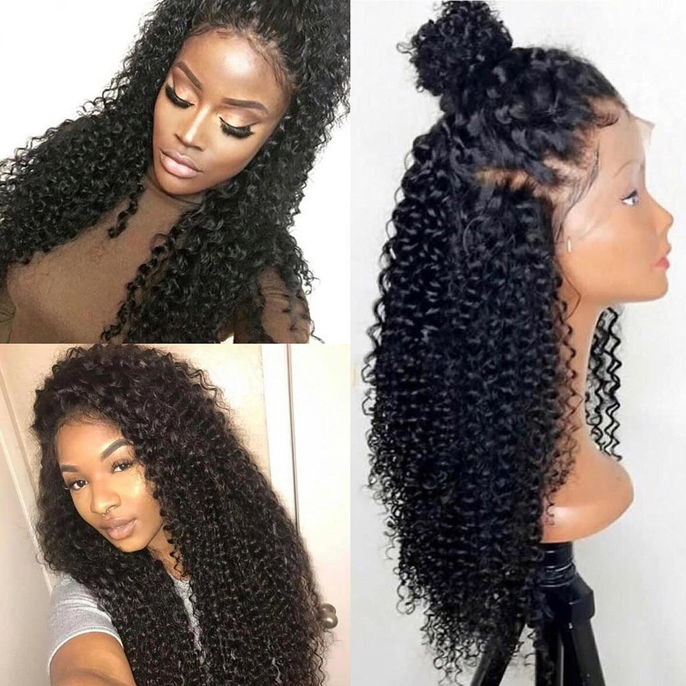 13x6 Lace Frontal Wigs for Black Women Pre Plucked Lace Wig Glueless Brazilian Remy Human Hair Wigs with Baby Hair (26inch, 150% Density Lace Frontal Wig)