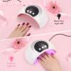 Wisdompark UV LED Nail Lamp, 54W UV Light for Gel Nails with Automatic Sensor/3 Timer Setting Professional Nail Dryer Gel Polish Curing Lamp Nail Art Tools view 3