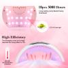 Wisdompark UV LED Nail Lamp, 54W UV Light for Gel Nails with Automatic Sensor/3 Timer Setting Professional Nail Dryer Gel Polish Curing Lamp Nail Art Tools view 4