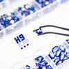 qiipii 24 Styles Royal Blue Nail Rhinestones Sapphire Multi Shapes Flatback K9 Glass Crystals Gems Stones Diamonds Jewels Nail Art Charms Supplies for Nails Face Eyes Makeup Crafts Tumblers Clothes view 4
