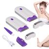Newplum Shaver,Newplum Hair Removal-Sillky Smoth Hair Eraser for Women, Baldbaddie Unisex Hair Eraser, Light Technology Hair Remove, Sillky Smoth Painless Hair Removal,for Any Part of The Body (2pcs) view 1
