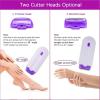 Hair Remover, Silky Smooth Hair Eraser, Portable Painless Hair Removal Tool for Women, USB Rechargeable Dual Use Skin Epilator with Replacement Heads, Applicable to Any Part of Body (2PCS) view 4
