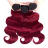 1b99j Bundles Body Wave Hair Ombre Human Hair Bundles 1b/99j Human Hair Bundles Body Wave Bundles Unprocessed Virgin Hair Extensions 14 16 18 Inch Ombre Bundles view 4