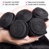 10A Straight Single Bundles Human Hair 18 Inch Brazilian Straight Human Hair 1 One Bundles 100% Unprocessed Virgin Hair Weave Natural Black Color view 3