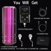 Ambition Torped Tattoo Machine Kit - Rotary Tattoo Machine Cartridges Short Pen with 2400mAh Tattoo Power Supply Brushless Motor for Professional Tattoo Artist view 2