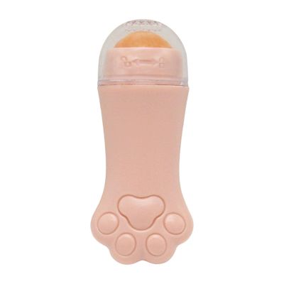 jojomis Oil-Absorbing Volcanic Face Roller Oil Remover Friendly Volcanic Stone Roller for Makeup Acne Prone Skin Facial Oil Control Oily Skin - Pink