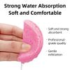 60-Count Compressed Facial Sponges|100% Natural Kickleen Cellulose Cosmetic Spa Sponges for Daily Facial Cleansing|Makeup and Mask Removal | Exfoliating | Skin Massage | Pore Exfoliation(Pink) view 4