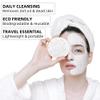 60-Count Compressed Facial Sponges|100% Natural Kickleen Cellulose Cosmetic Spa Sponges for Daily Facial Cleansing|Makeup and Mask Removal | Exfoliating | Skin Massage | Pore Exfoliation(White) view 2